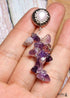 Boho Earrings, Dangle Earrings, Lavender Purple